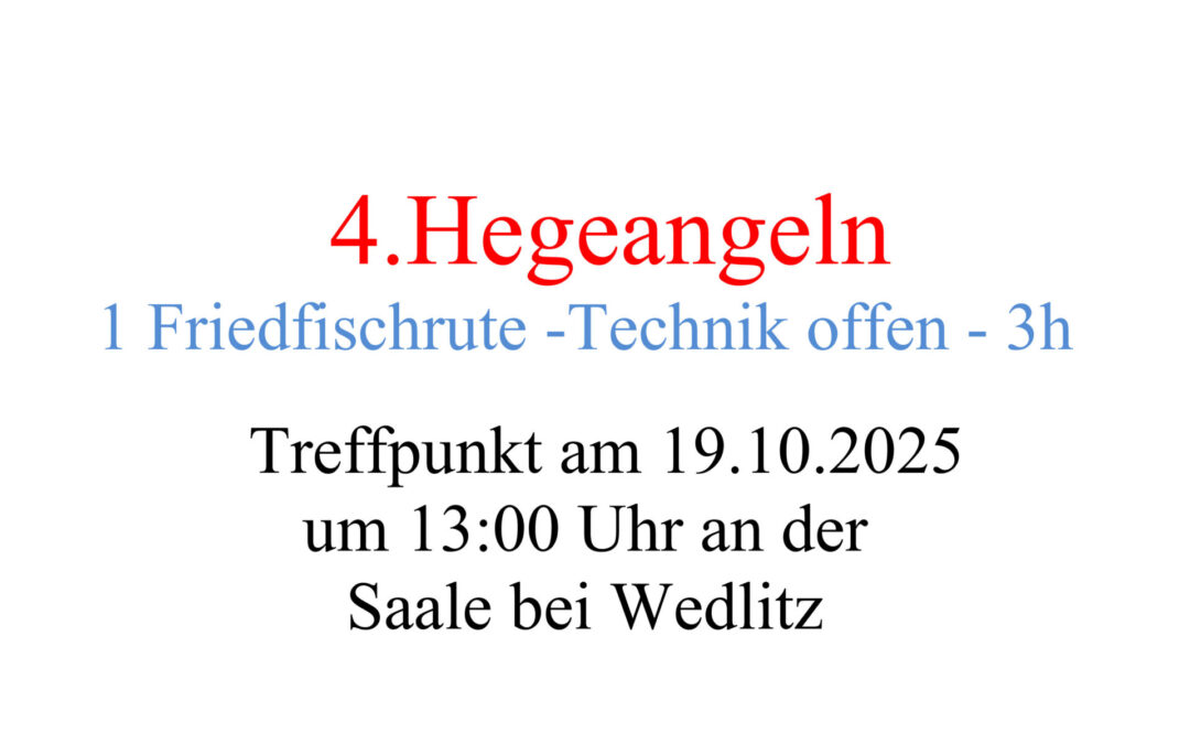 4. Hegeangeln