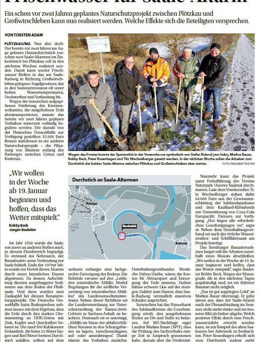Neues aus der MZ vom 12.01.2026