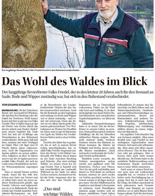 Neues aus der MZ vom 10.02.2026