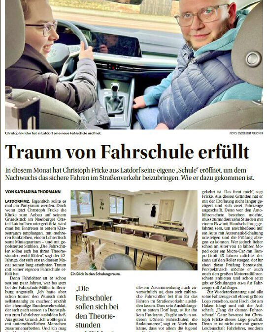 Neues aus der MZ vom 23.02.2026