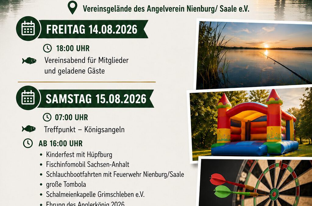 100 Jahre Anglerverein Nienburg Saale e.V.