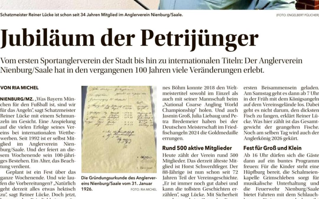 Neues aus der MZ vom 15.08.2026